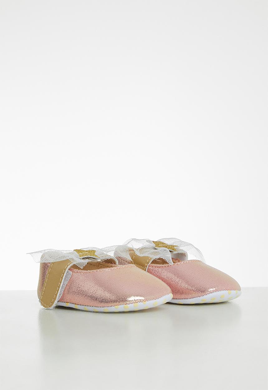 Pop Candy - Metallic bow pump - pink