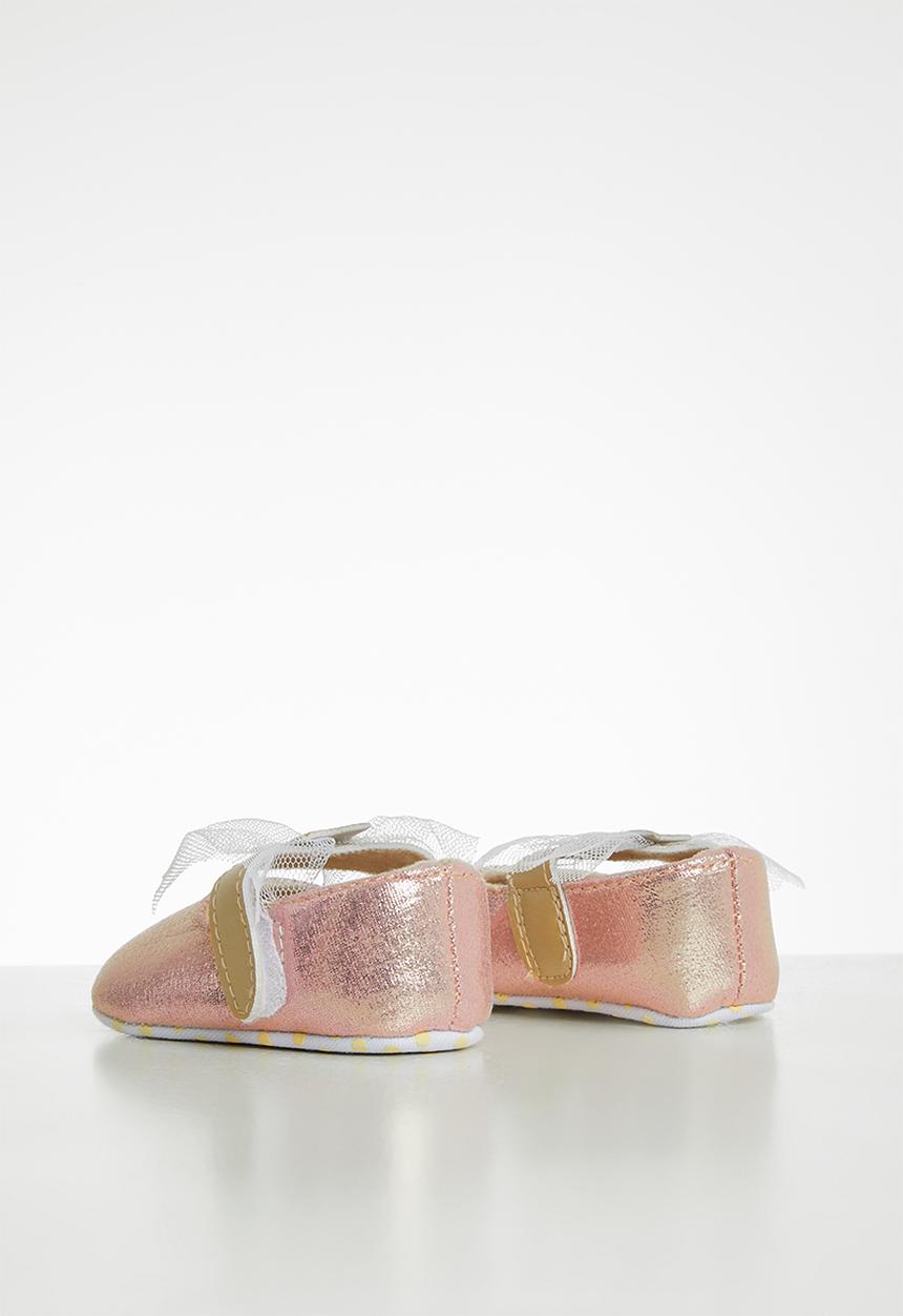 Pop Candy - Metallic bow pump - pink