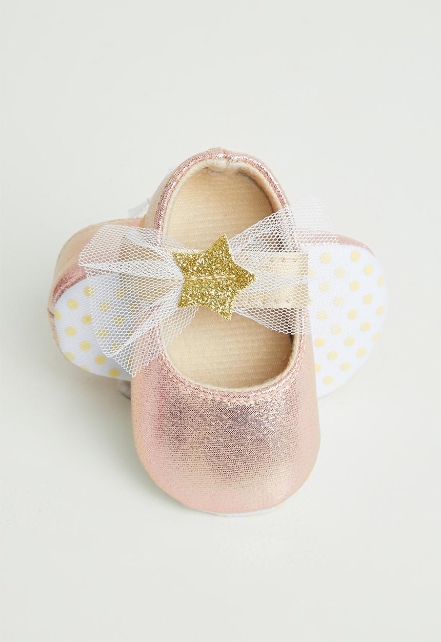 Pop Candy - Metallic bow pump - pink