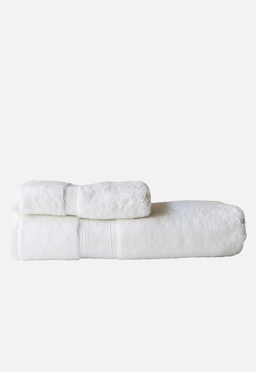 Linen House - Egyptian cotton towel - white