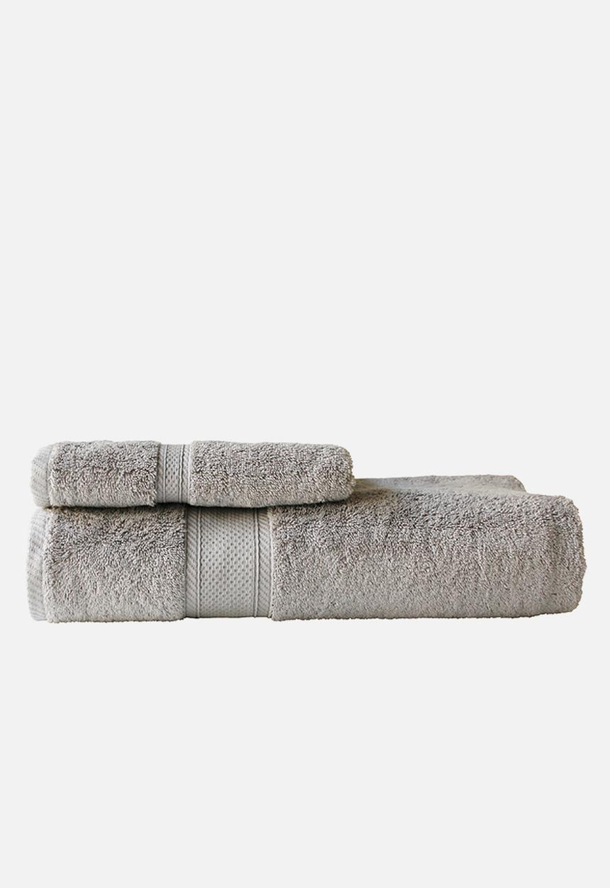 Linen House - Egyptian cotton towel - silver