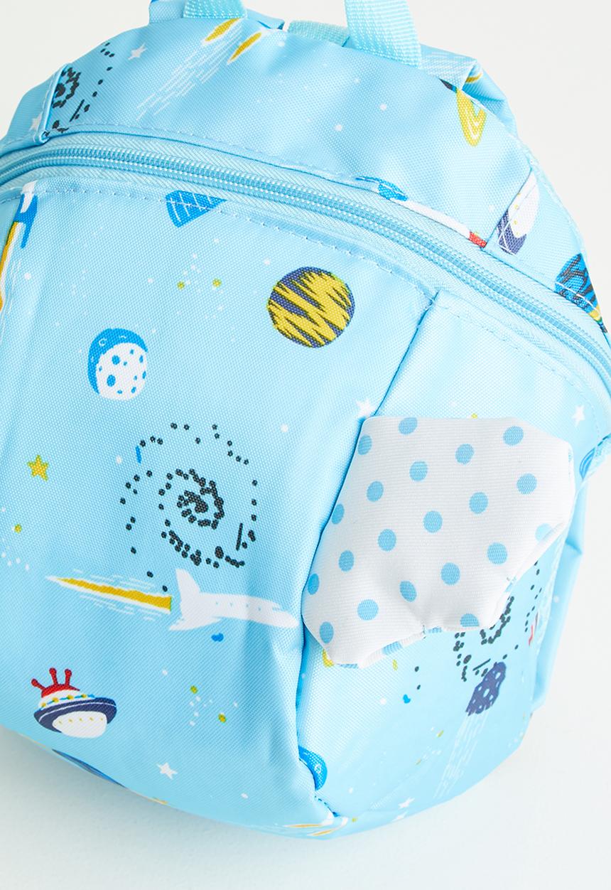 Pop Candy - Boys printed backpack - light blue