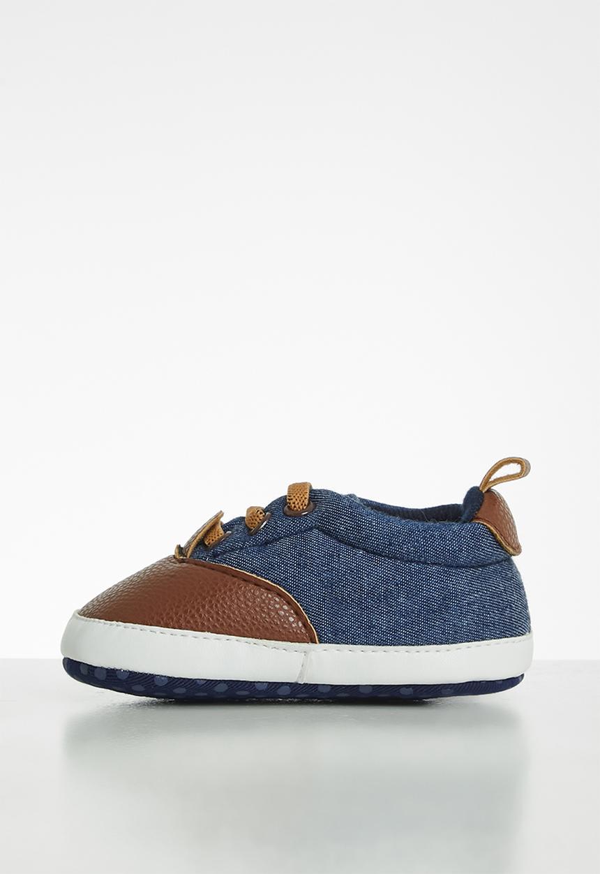 Pop Candy - Soft bottom sneaker - brown & blue