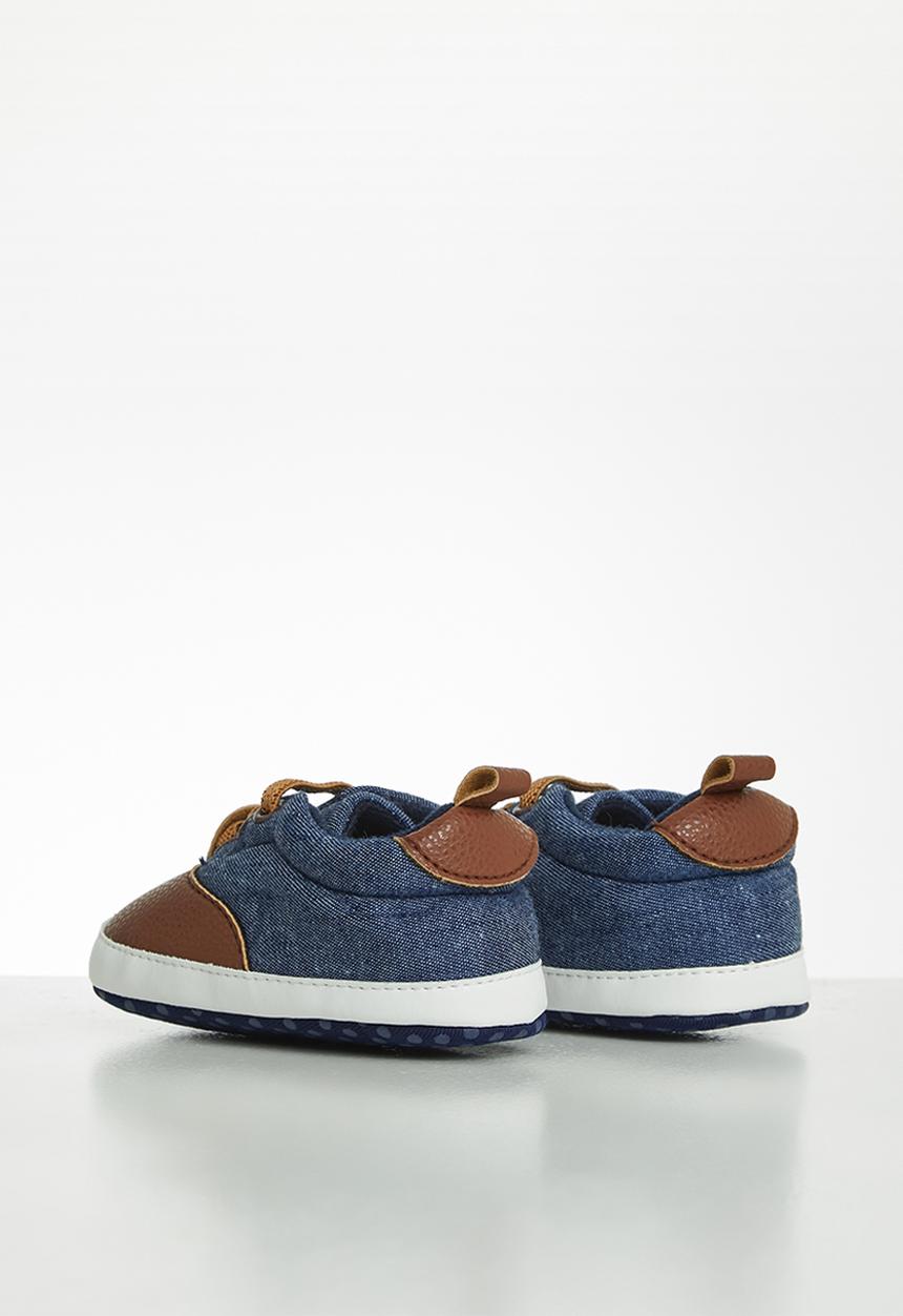 Pop Candy - Soft bottom sneaker - brown & blue