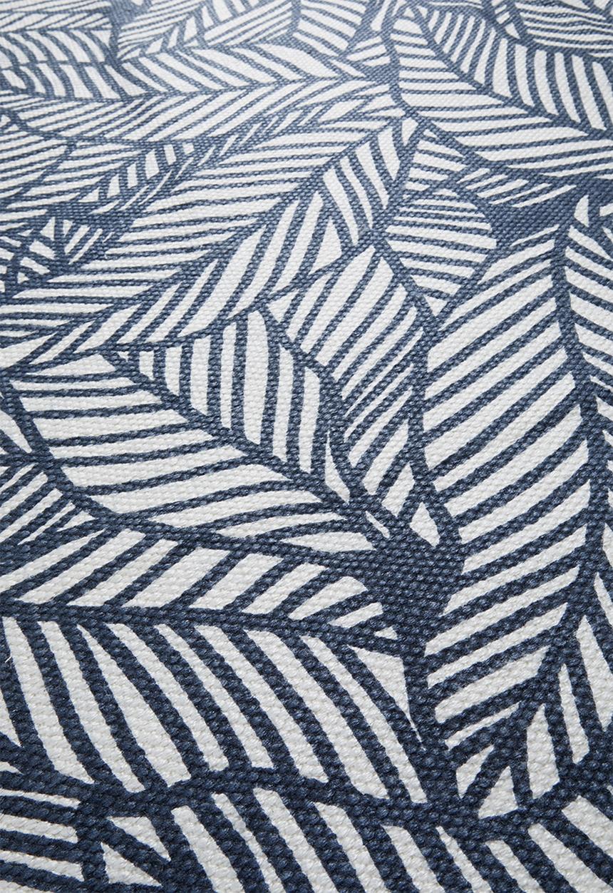 Sixth Floor - Jungle printed outdoor rug - black & white