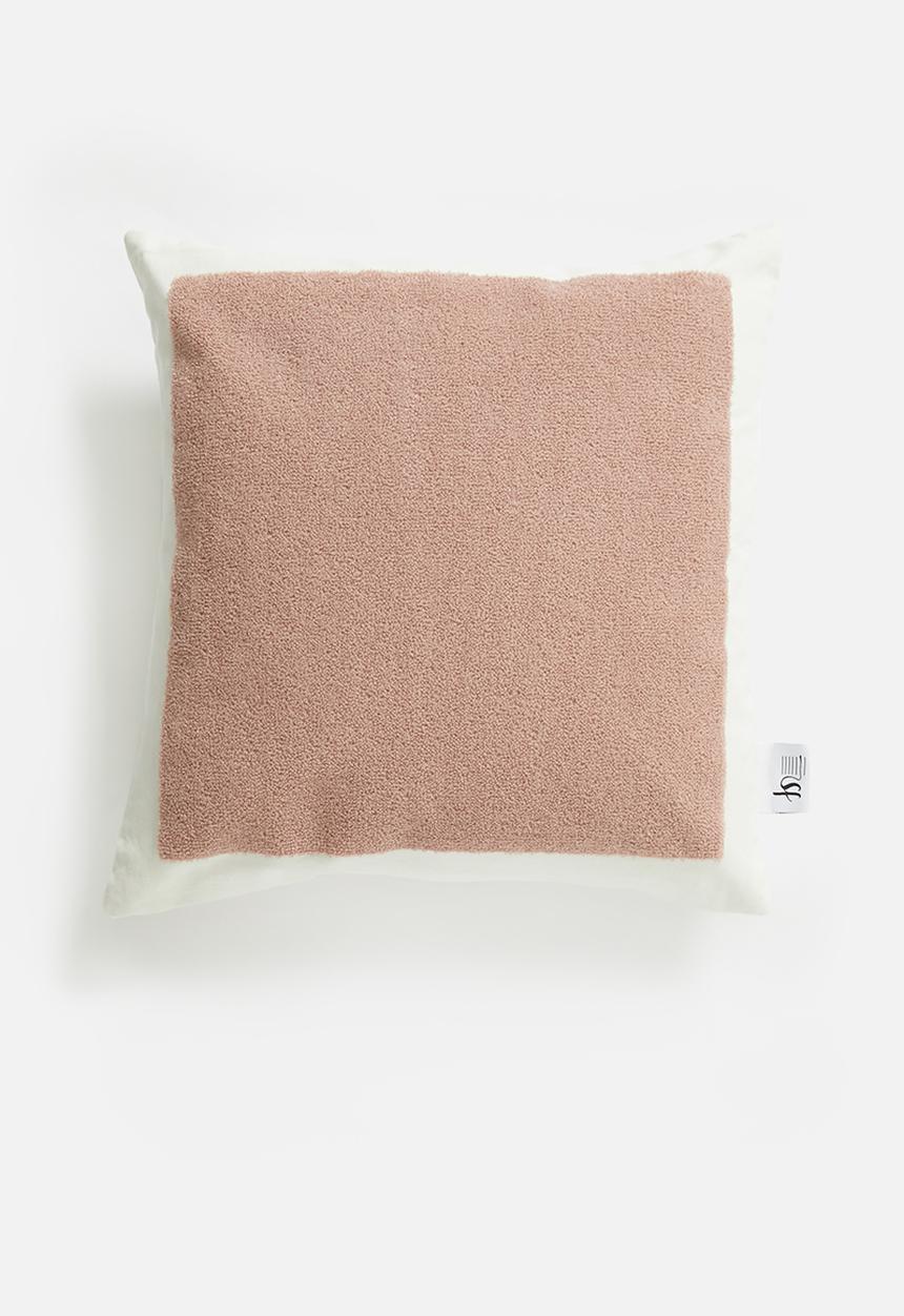 Sixth Floor - Block cushion cover - rose