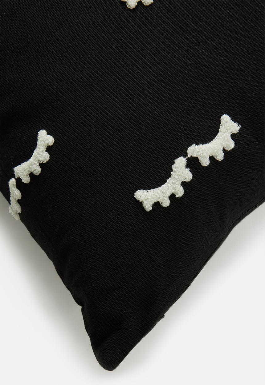Sixth Floor - Flutter cushion cover - black & white