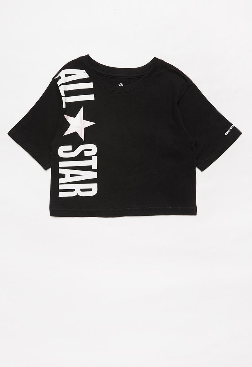 Converse - Converse All Star metal boxy tee - black