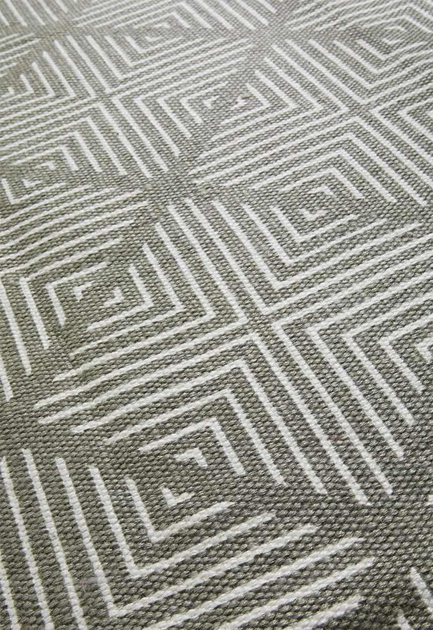 Sixth Floor - Prague printed outdoor rug - grey