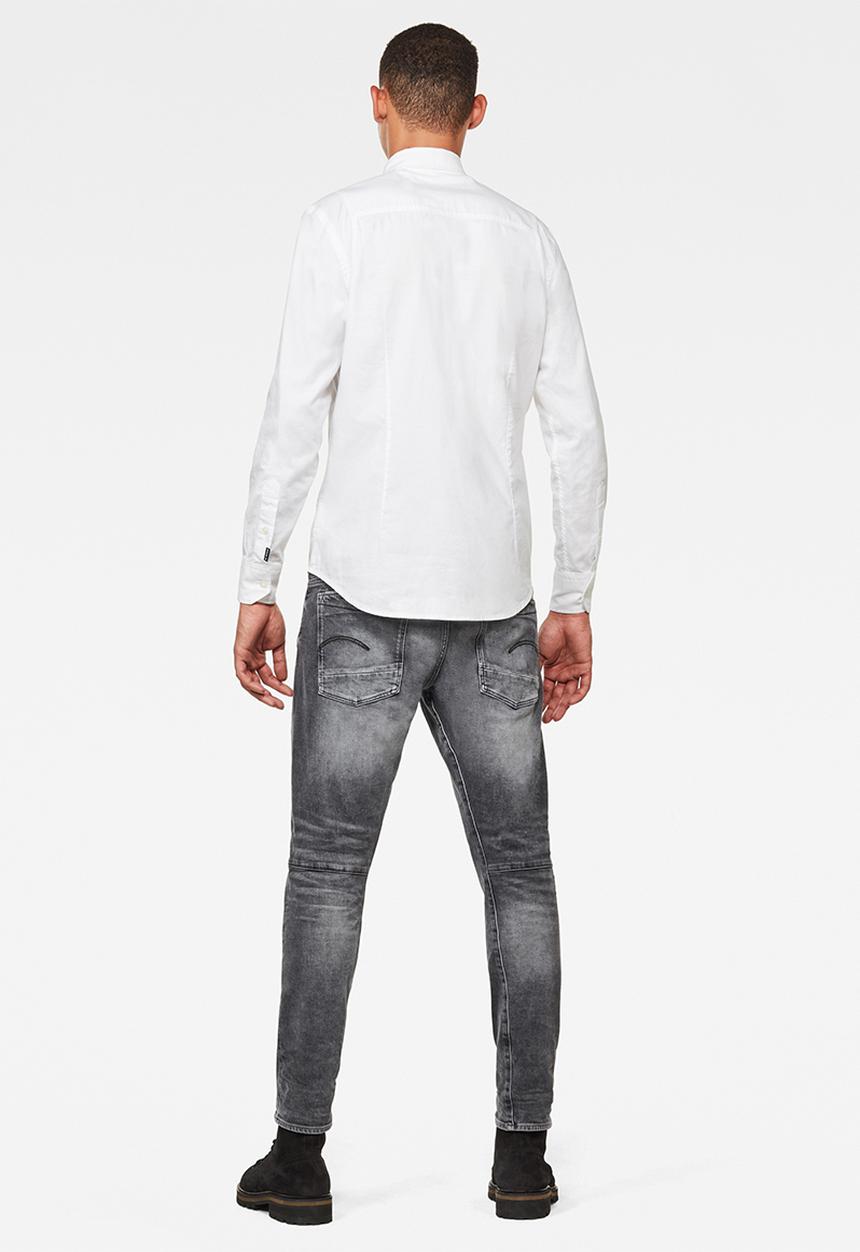 G-STAR - Scutar 3d slim tapered stretch denim - vintage basalt