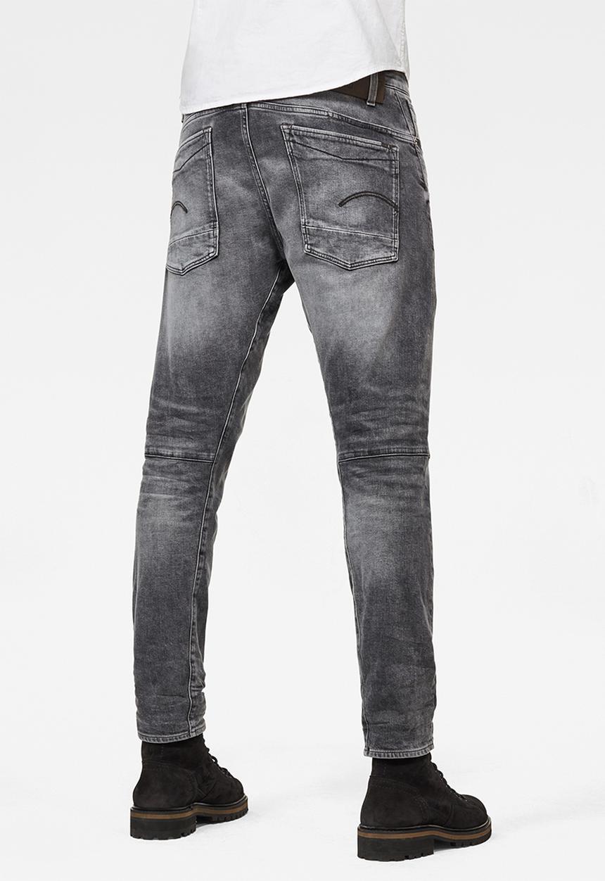 G-STAR - Scutar 3d slim tapered stretch denim - vintage basalt