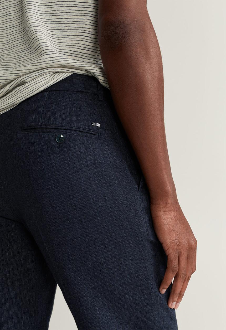 MANGO - Cedar trousers - navy