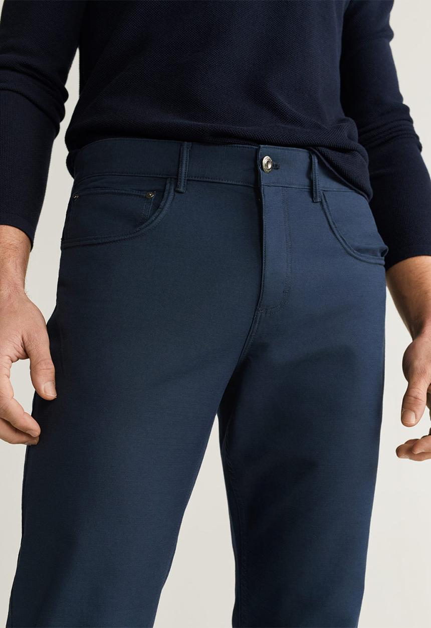 MANGO - Modena trousers - navy