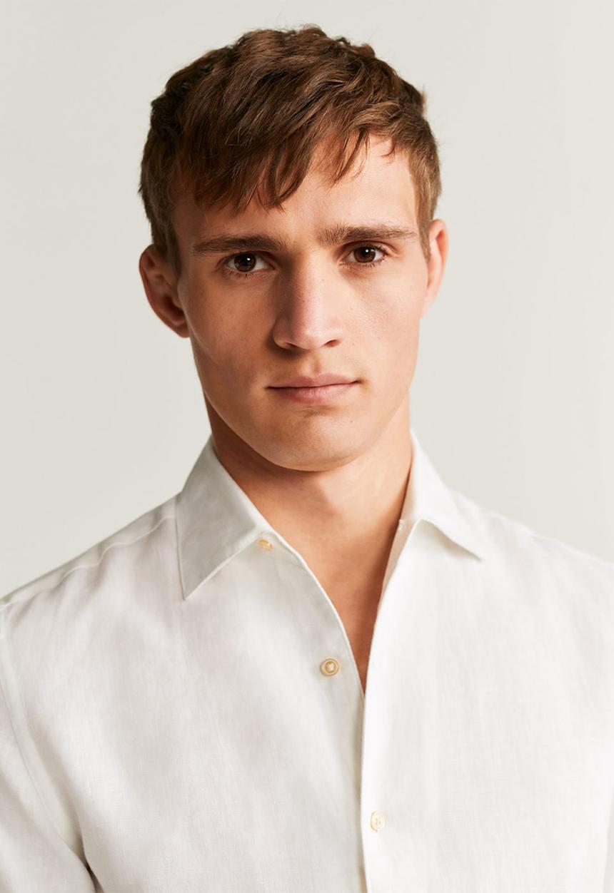 MANGO - Parrot shirt - white