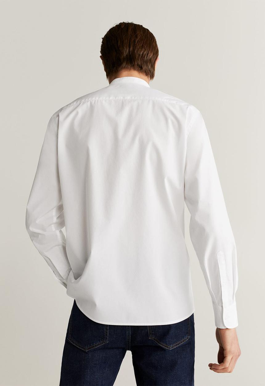MANGO - Jackson shirt - white