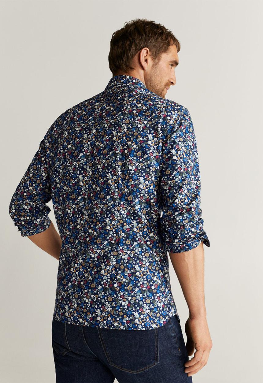 MANGO - Bobal1 shirt - navy