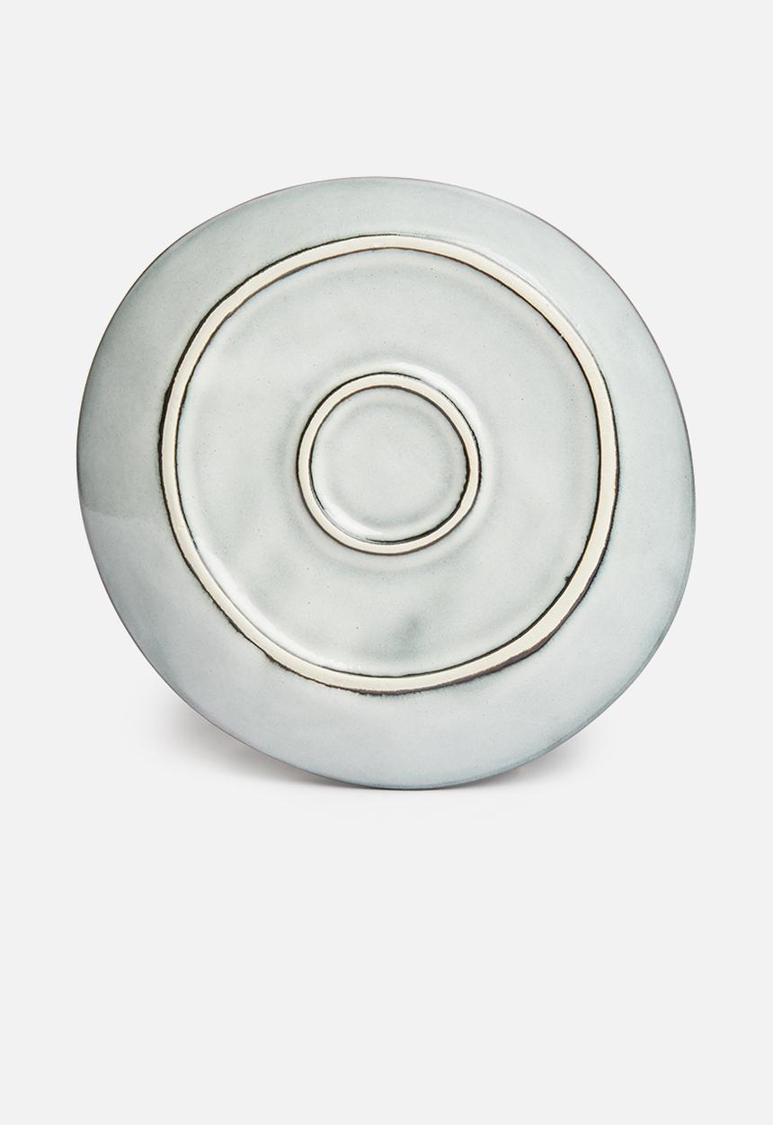 Sixth Floor - Cora side plate set of 4 - grey