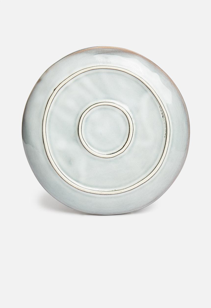 Sixth Floor - Cora dinner plate set of 4 - grey