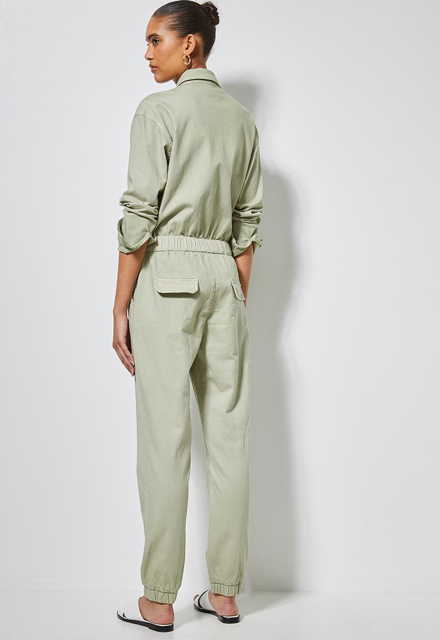 Superbalist - Boiler jumpsuit - sage