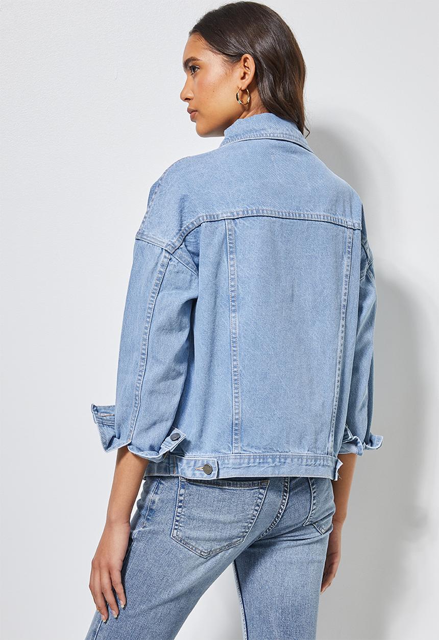 Superbalist - Tia denim jacket - light blue