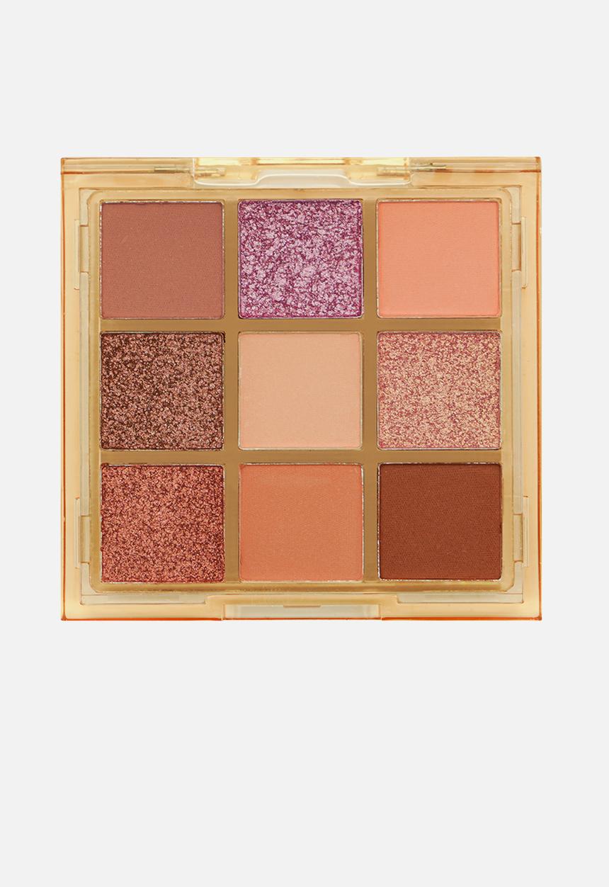 W7 Cosmetics - Bare All Pressed Pigment Palette - Exposed