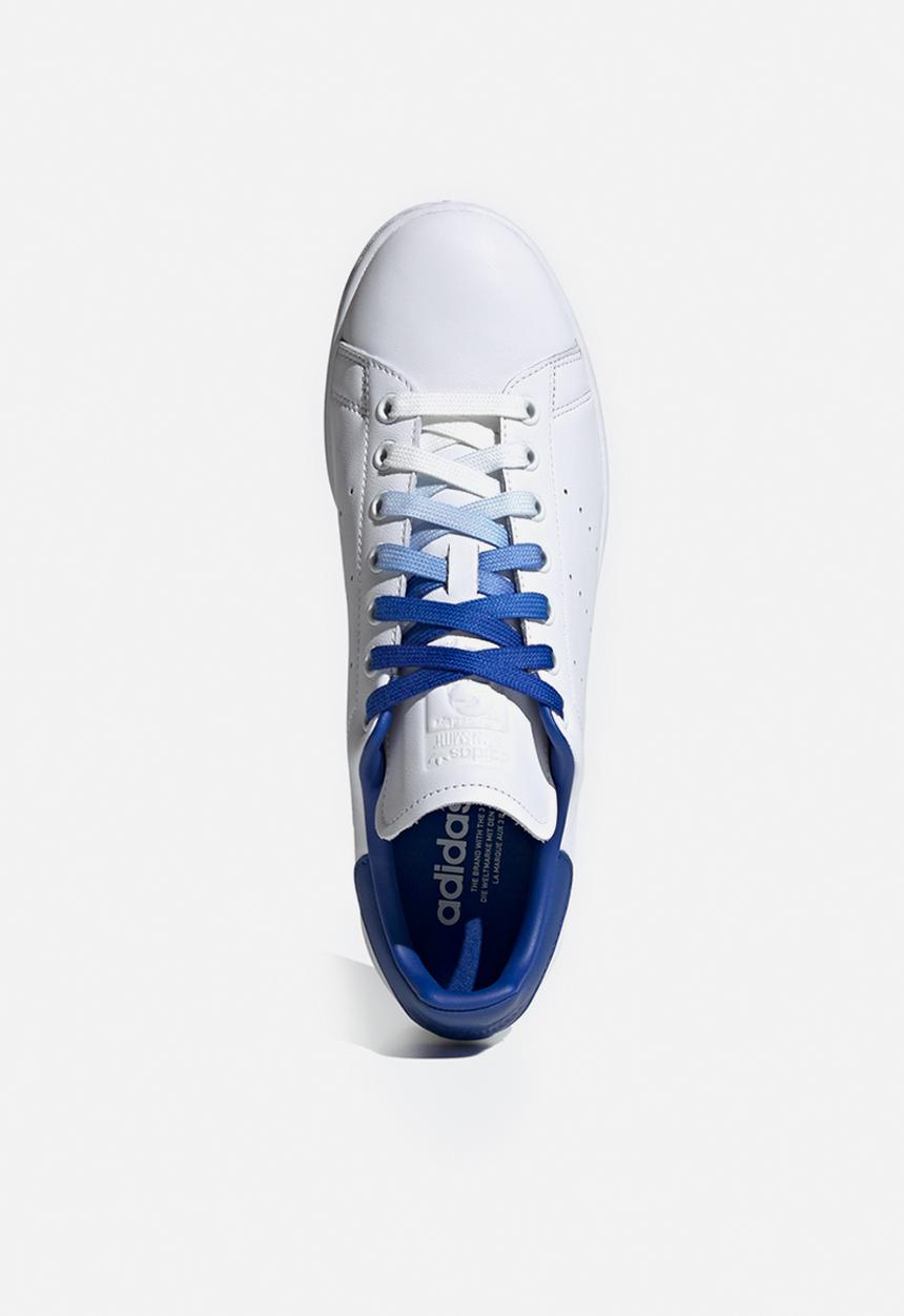 adidas Originals - Stan Smith  - white / royal blue