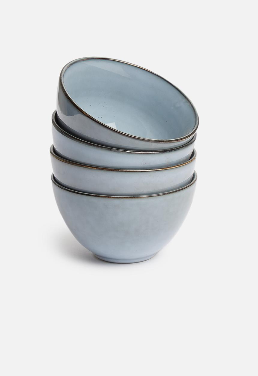 Sixth Floor - Indie bowl set of 4 - grey 