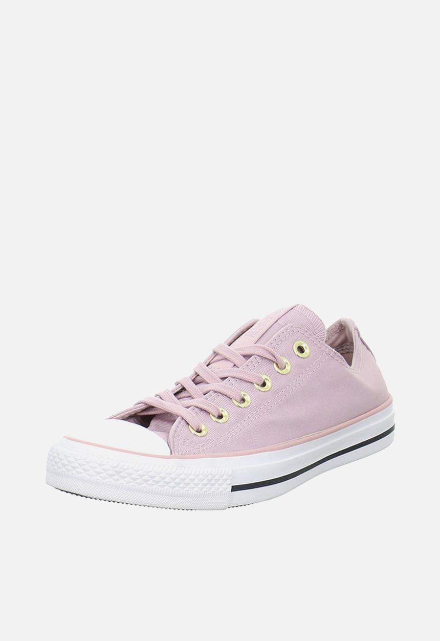 Converse - Chuck Taylor All Star ox - plum chalk, light gold & white 
