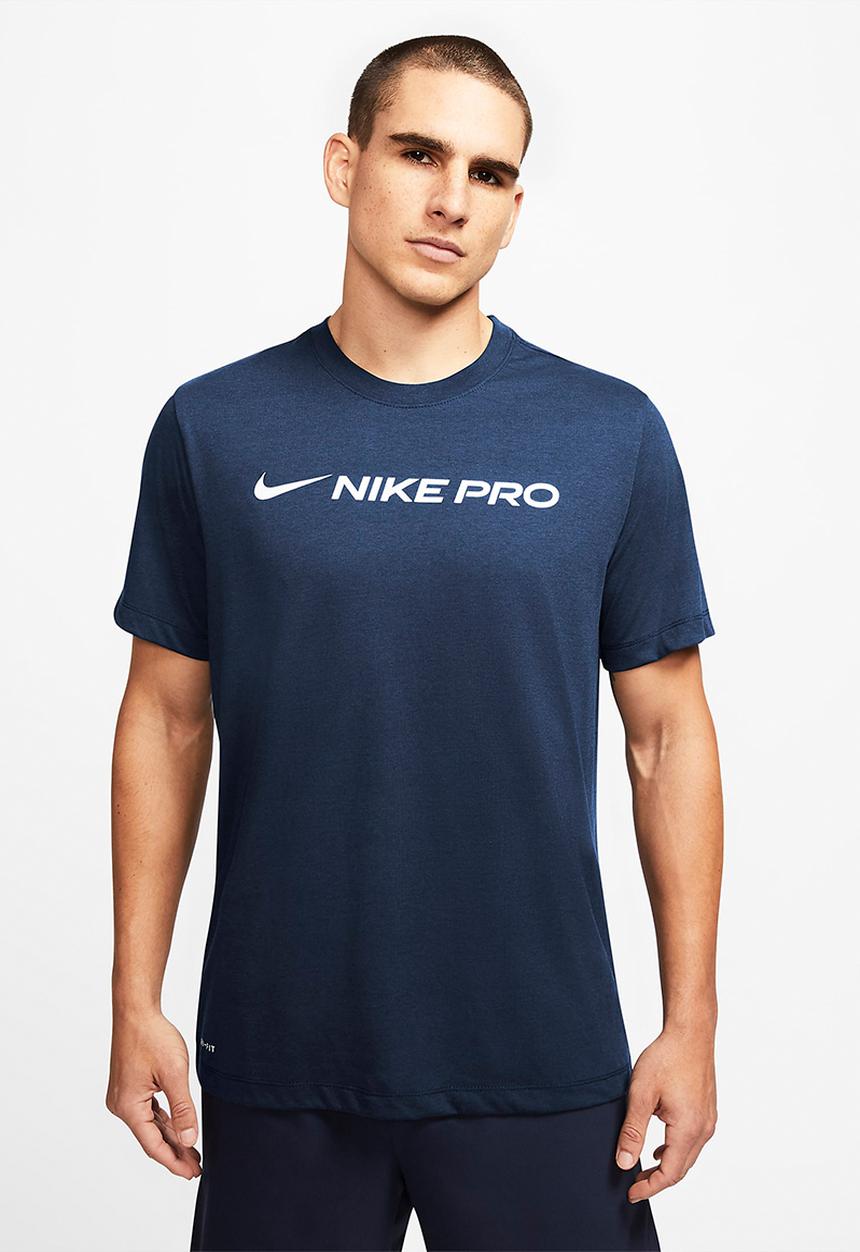Nike - Nike pro dry short sleeve tee - navy