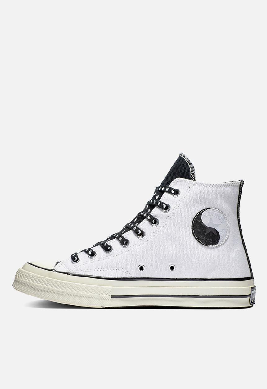 Converse - Chuck 70 hi - white, black & egret