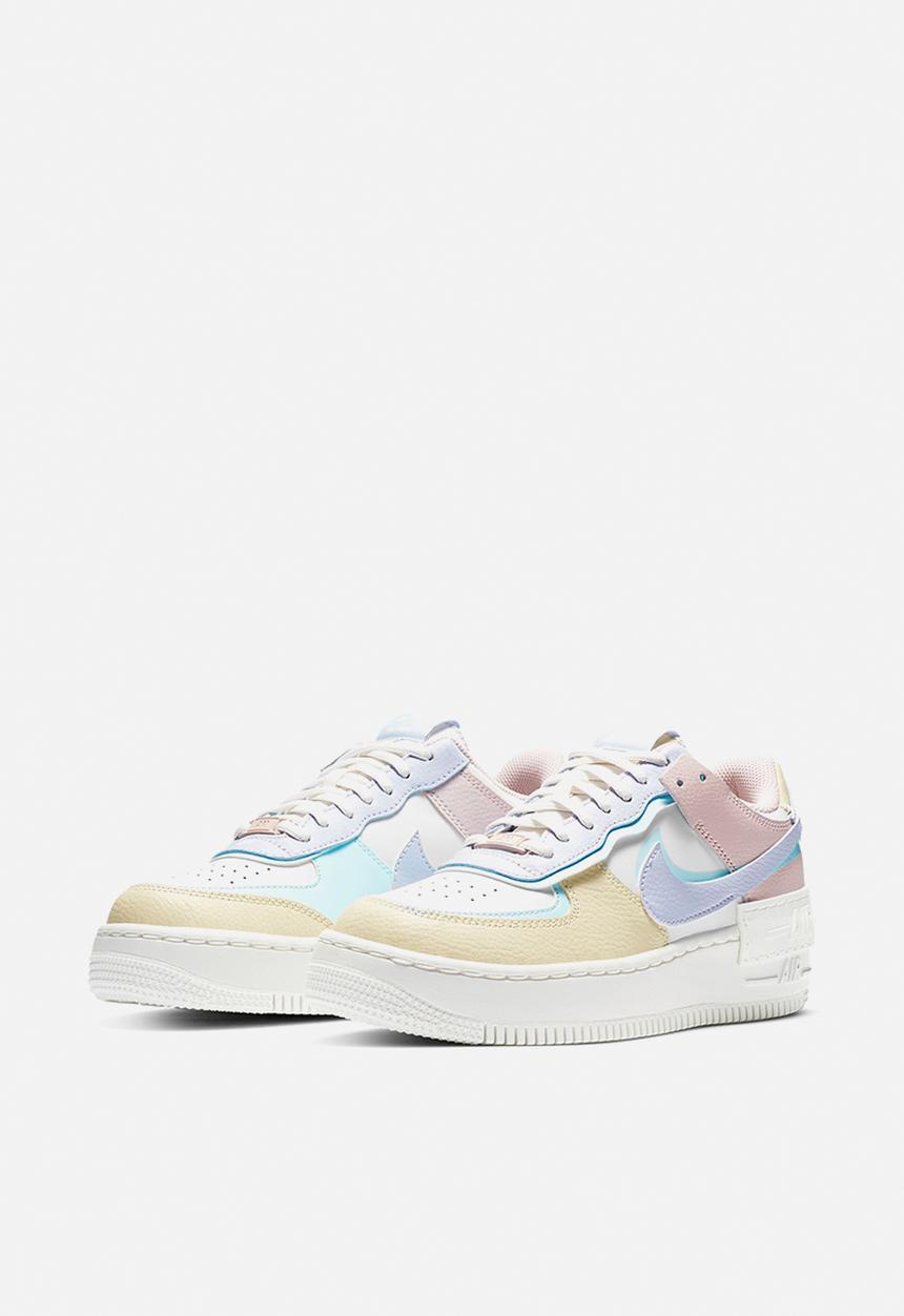 Nike - Air Force 1 Shadow - summit white/ghost-glacier blue-fossil