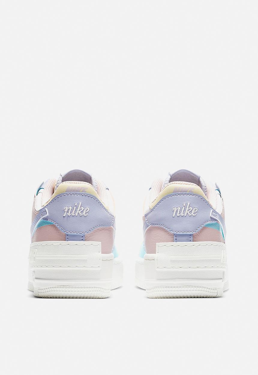 Nike - Air Force 1 Shadow - summit white/ghost-glacier blue-fossil