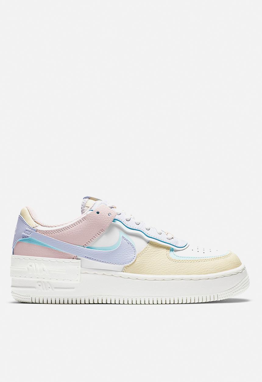 Nike - Air Force 1 Shadow - summit white/ghost-glacier blue-fossil