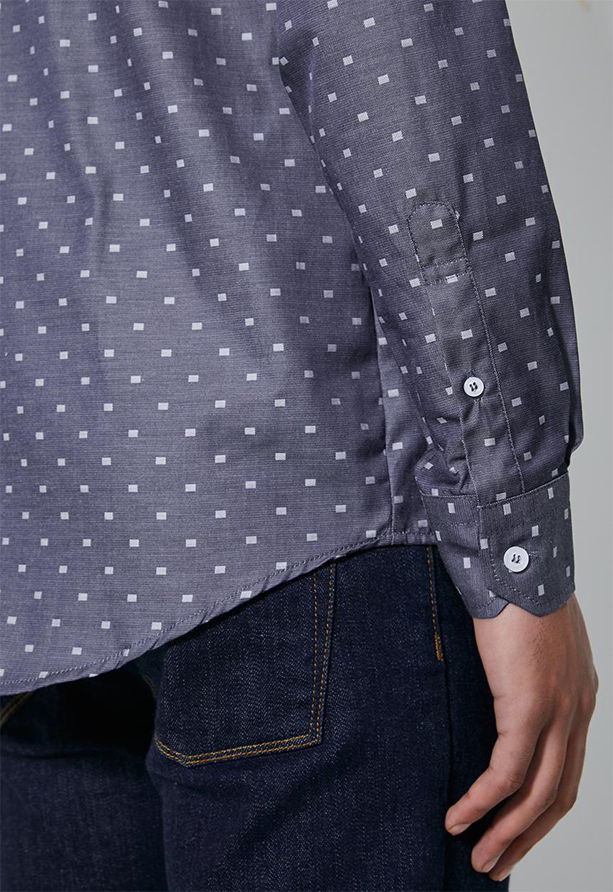 Superbalist - Jos slim fit long sleeve shirt - navy