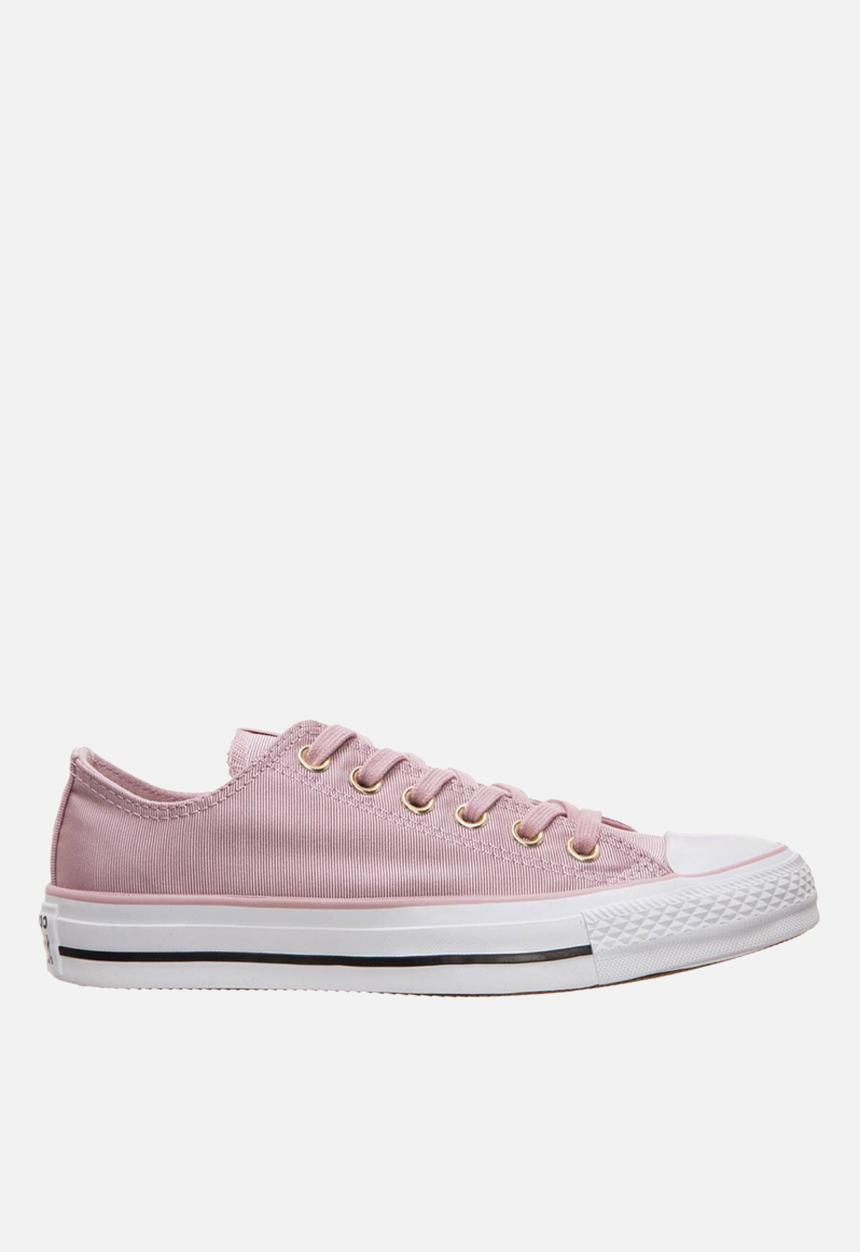 Converse - Chuck Taylor All Star ox - plum chalk, light gold & white 