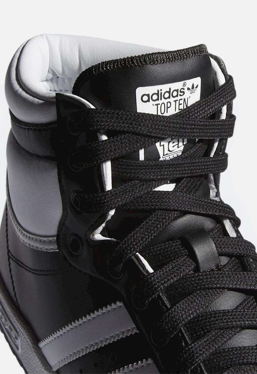 adidas Originals - Top ten - core black/ftwr white/chalk white