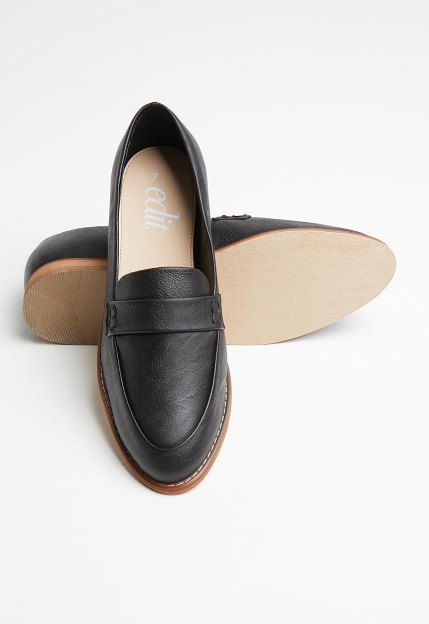 edit - Storm loafer - black
