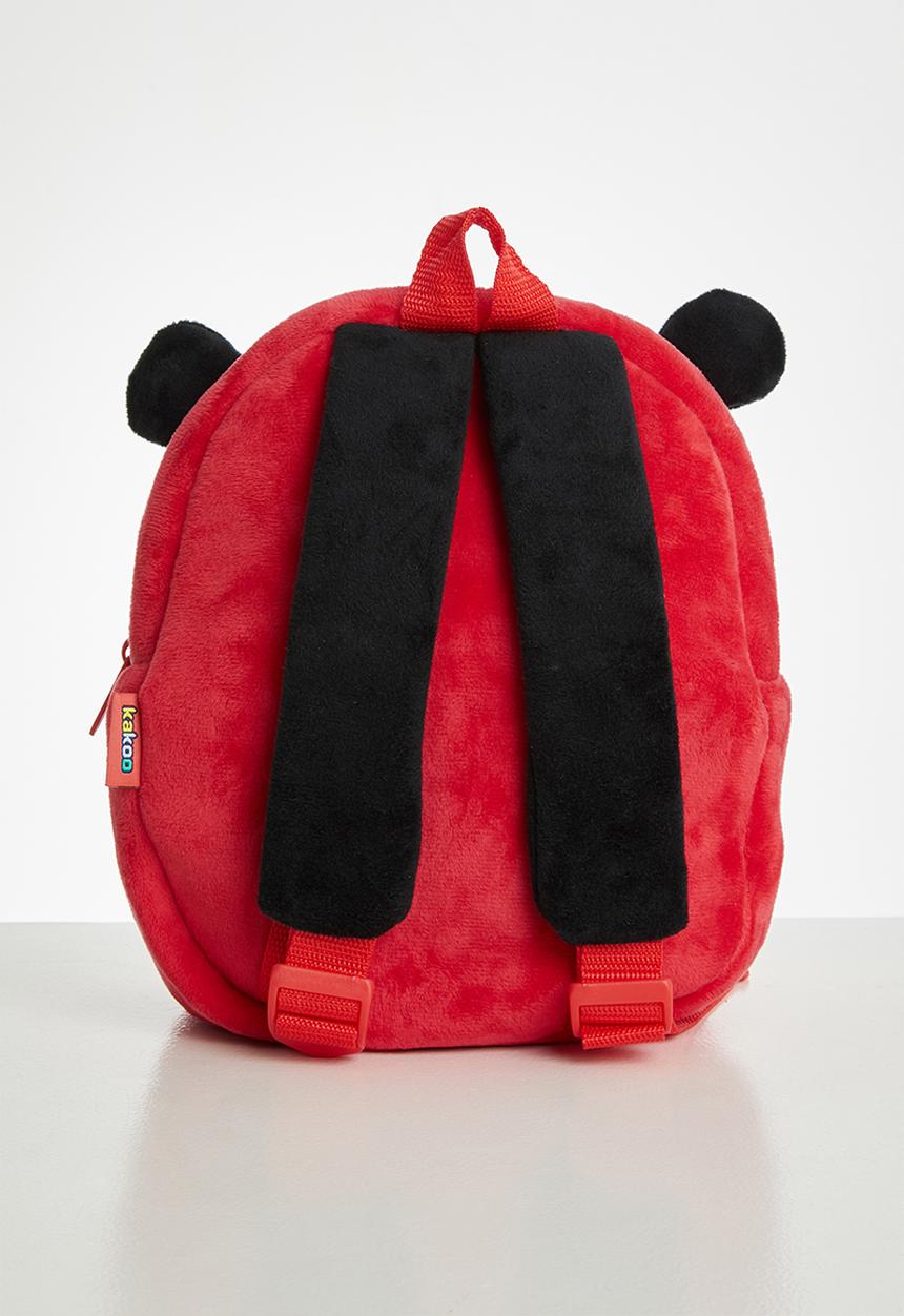 Pop Candy - Ladybug backpack - red & black 