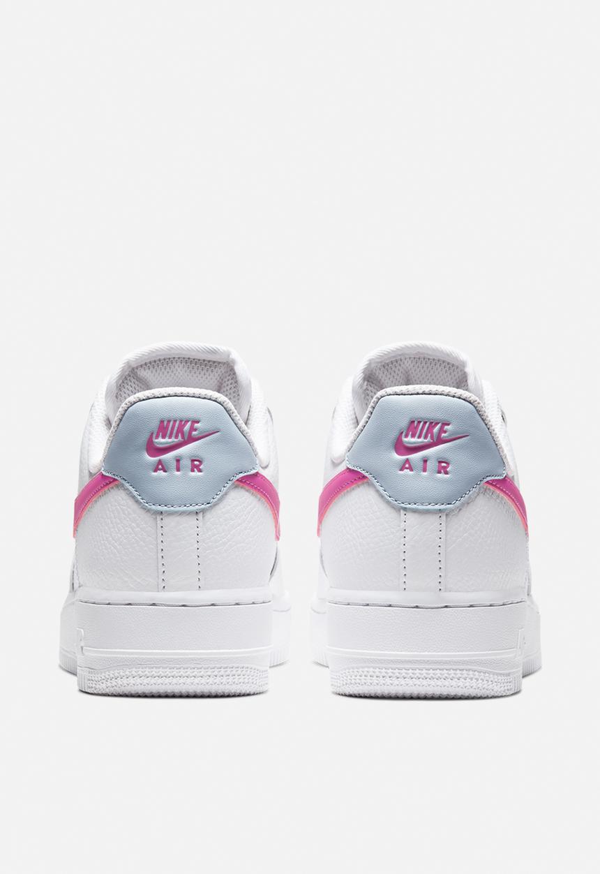 Nike - Air Force 1 '07 - white / fire pink-hydrogen blue