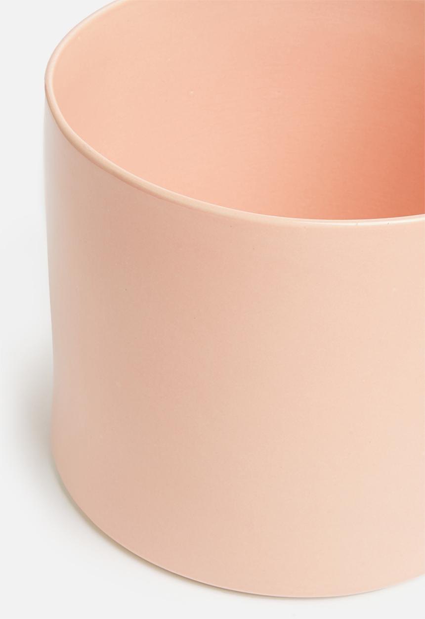 Urchin Art - Cora planter - glazed pink