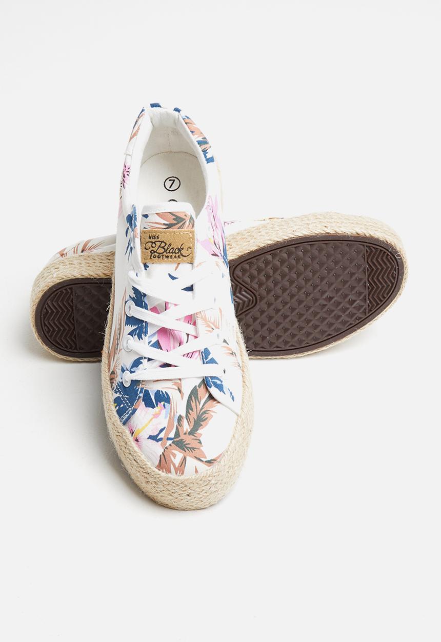 Miss Black - Quebec sneaker - white