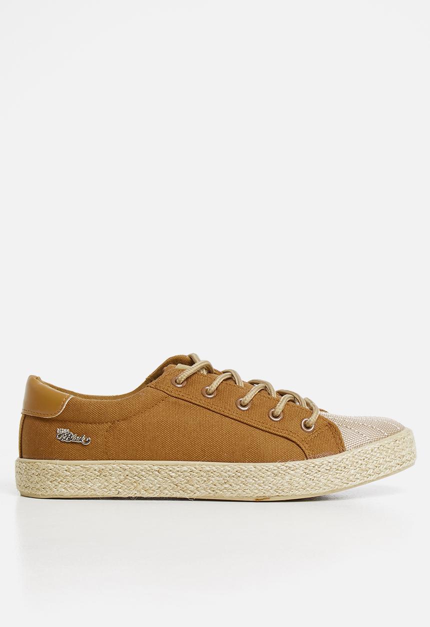 Miss Black - Republica sneaker - tan