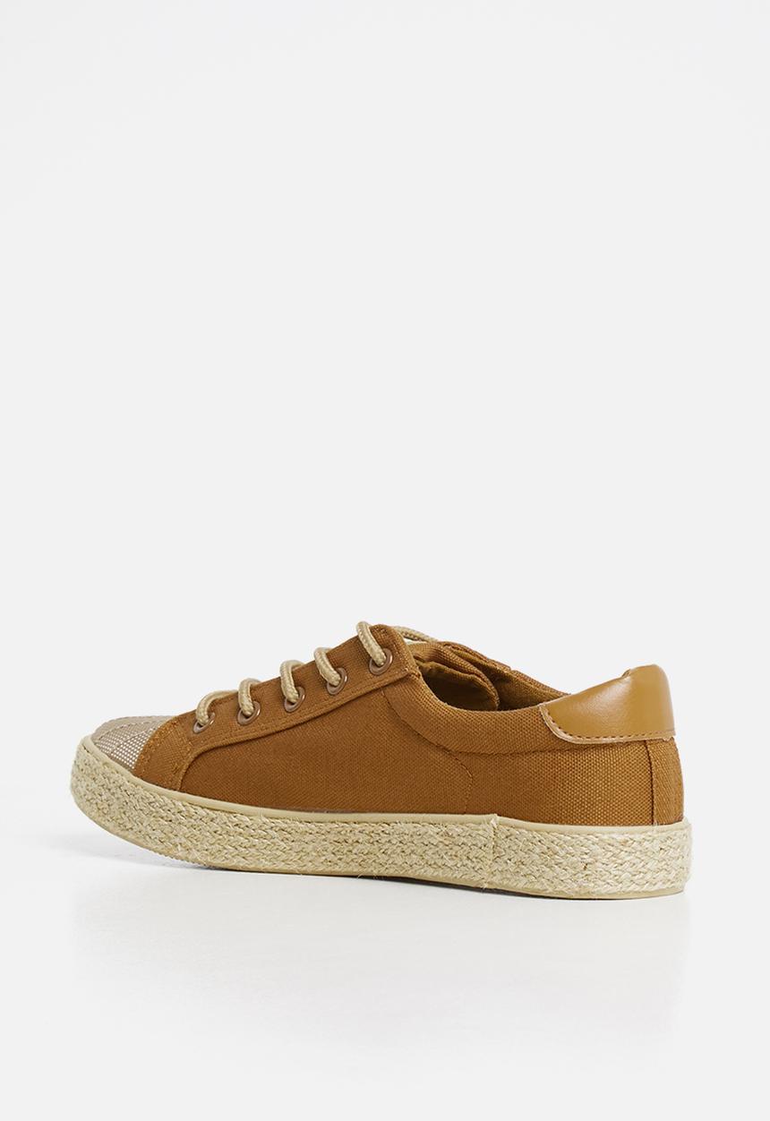 Miss Black - Republica sneaker - tan