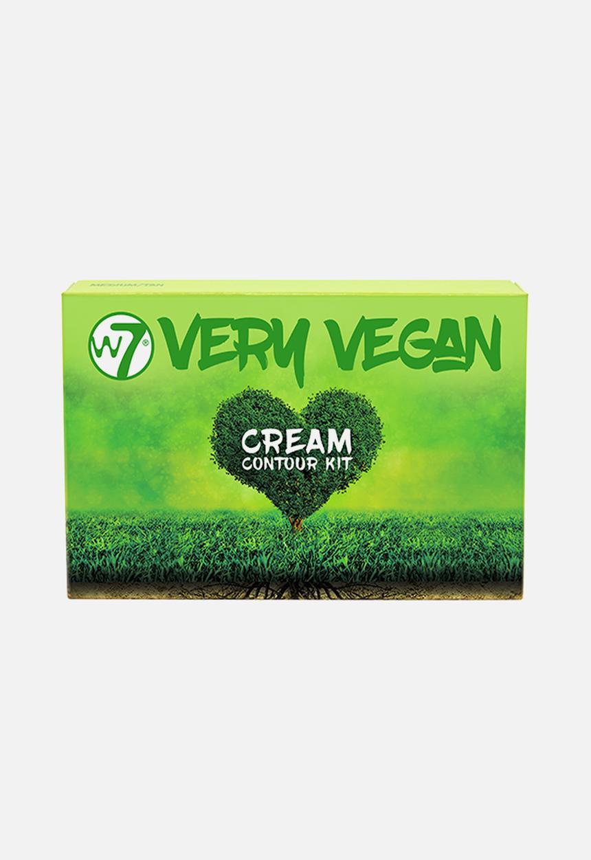 W7 Cosmetics - Very Vegan Cream Contour Kit - Medium Tan