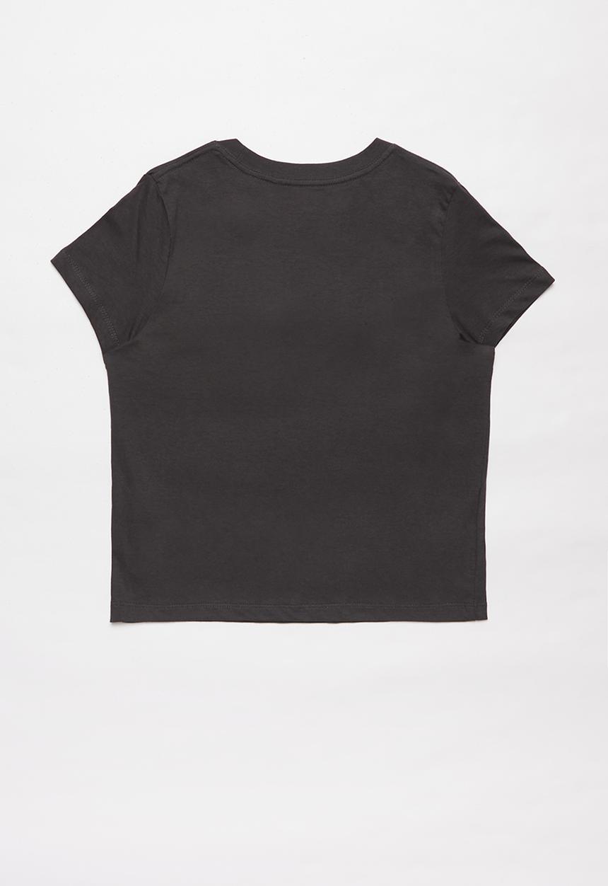 Free by Cotton On - Girls classic short sleeve tee - black