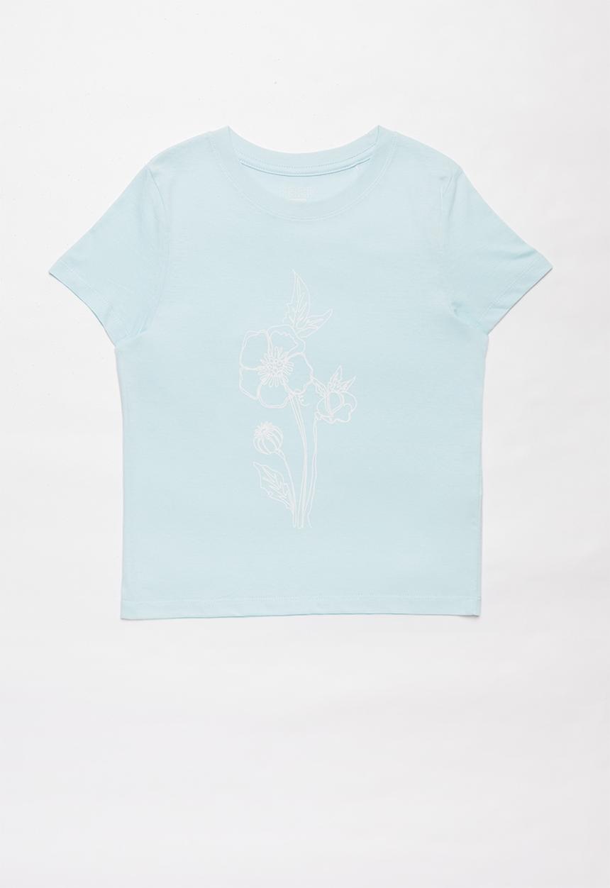Free by Cotton On - Girls classic short sleeve  tee - blue 