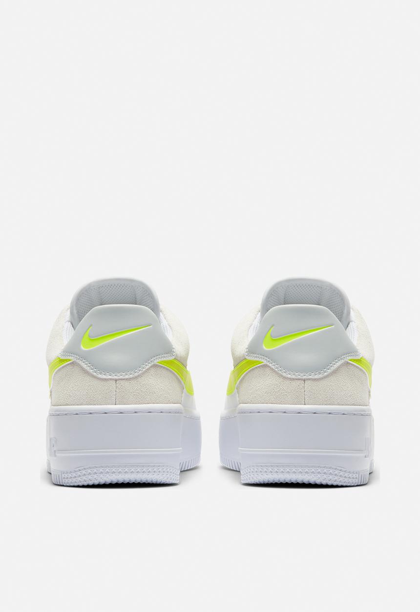Nike - Air Force 1 Sage low - White / Lemon venom