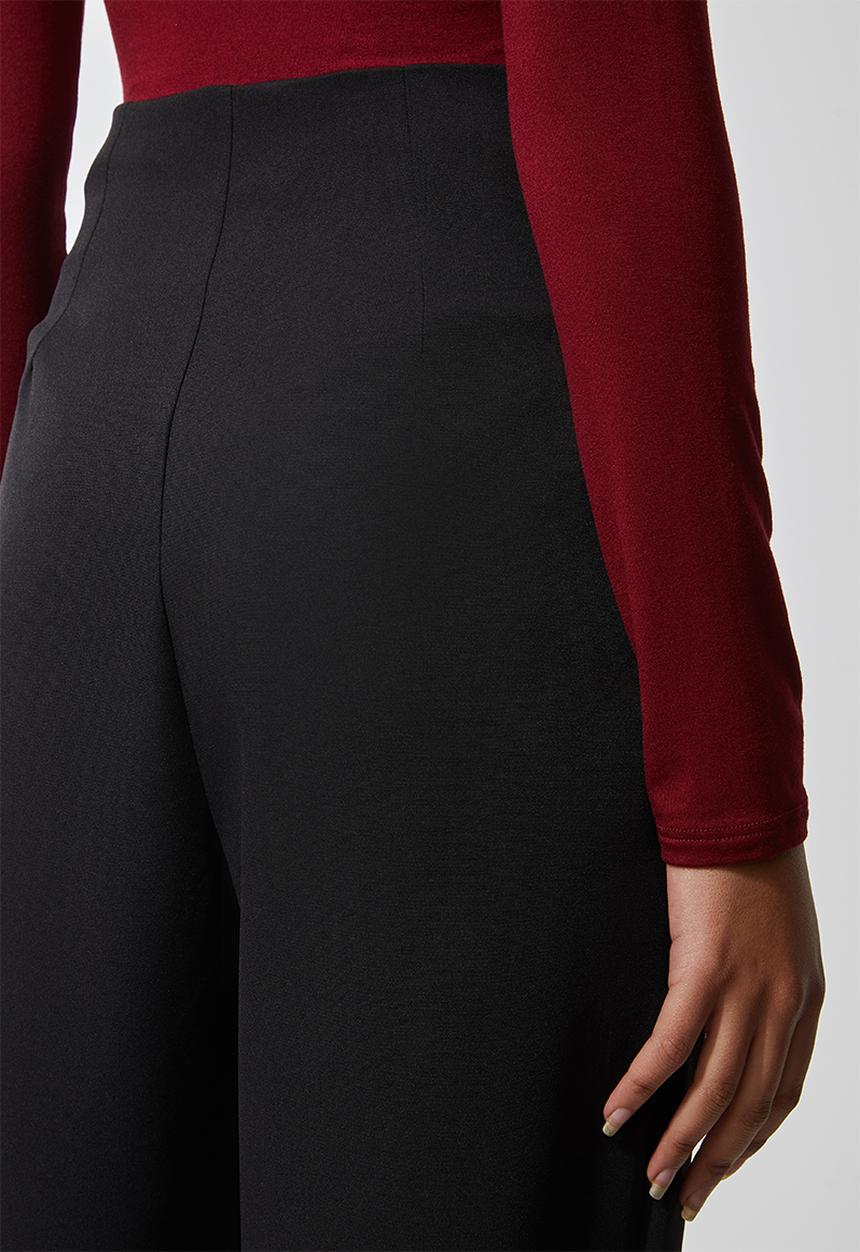 Superbalist - High waisted formal trousers - black