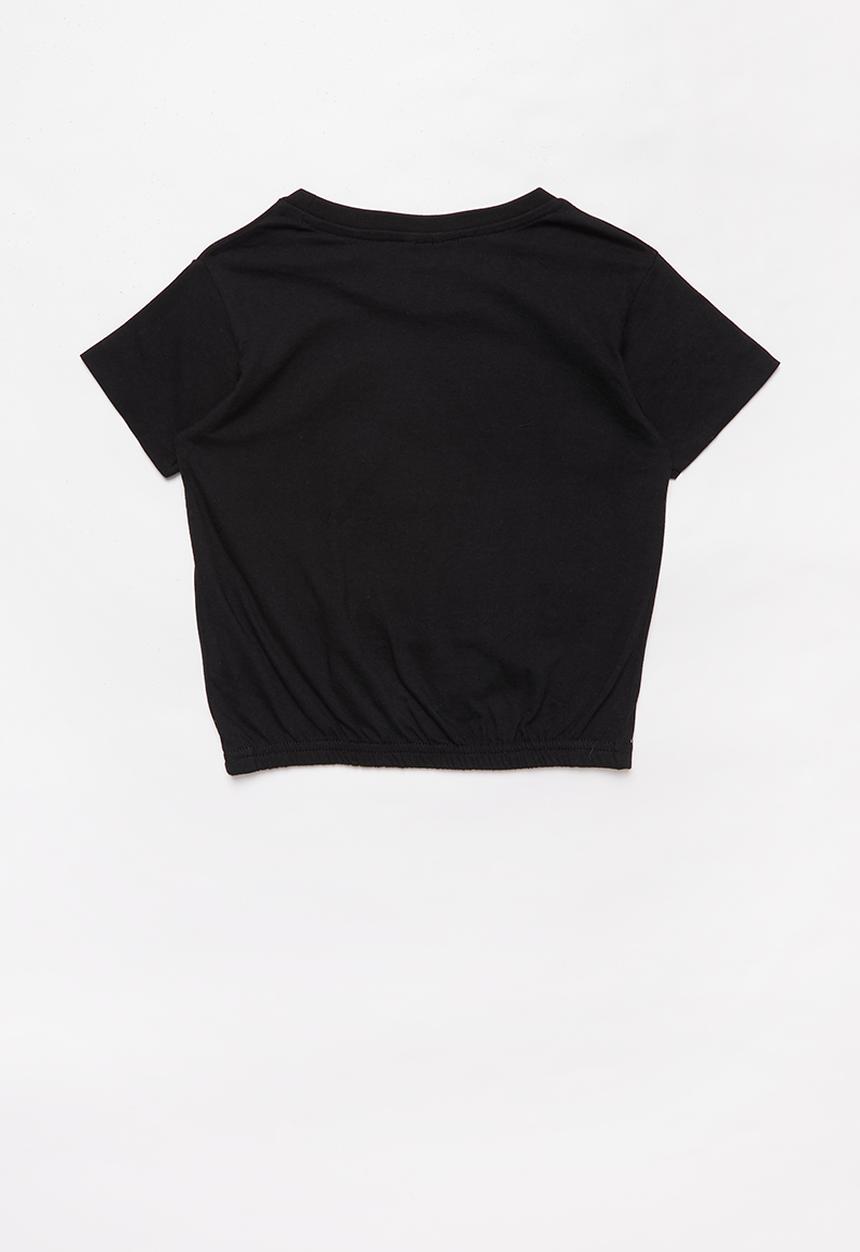 Rebel Republic - Tee with photographic print - black