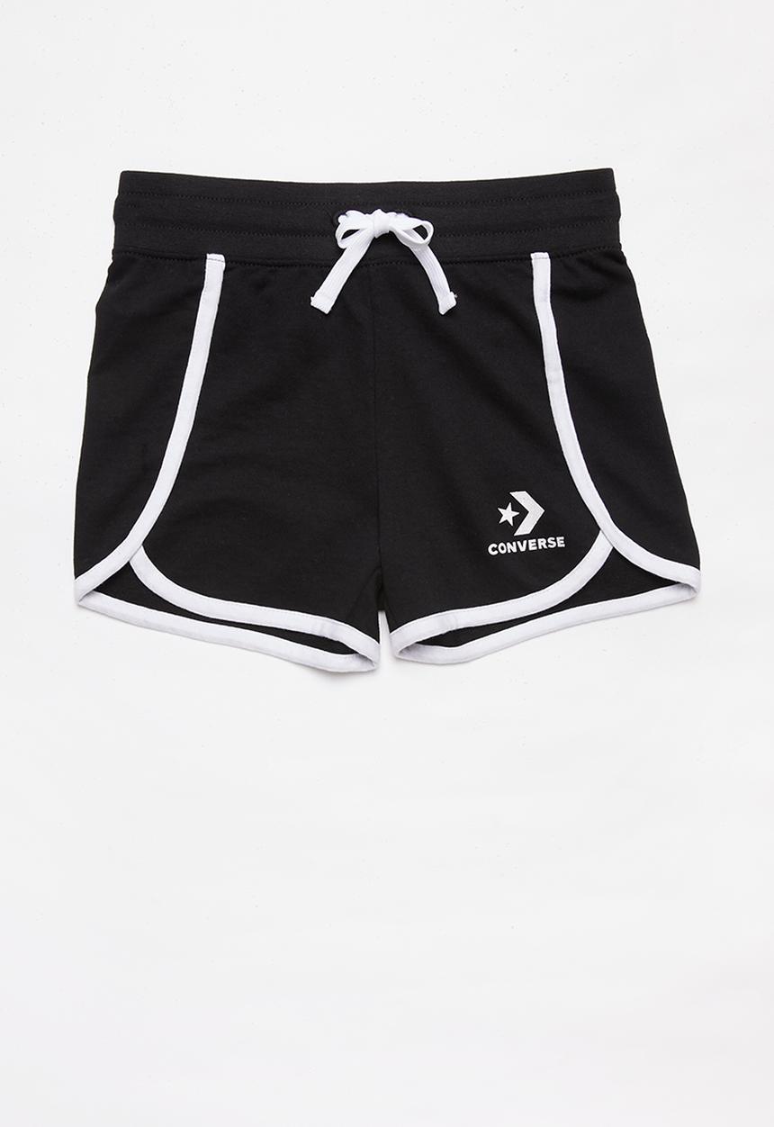 Converse - Converse start chevron shorts - black